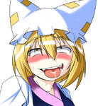 orgasm_face touhou ран_якумо // 600x650 // 236.0KB