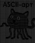 ascii-арт октокот // 804x984 // 241.8KB